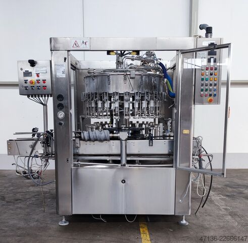 25 valves Filler Bertolaso for PET and glass Bertolaso Olimpia 25