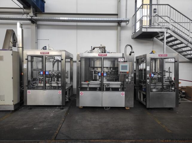 Monoblock 28 valves sparkling wine Bertolaso ELETTRA 1400/23 Füller Rinser Naturkoker