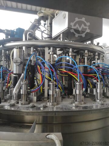 Monoblock 28 valves sparkling wine Bertolaso ELETTRA 1400/23 Füller Rinser Naturkoker