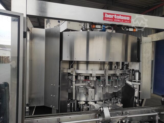 Monoblock 28 valves sparkling wine Bertolaso ELETTRA 1400/23 Füller Rinser Naturkoker
