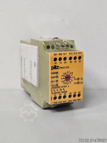 Zeitüberwachung / Sicherheitsschalter Pilz PNOZ XV3 3/24 VDC 3n/o2n/ot