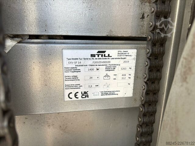 VS-23034 Elektrischer Triplex-Hochhubwagen Still EXV-SF 14 Li-Ion STILL EXV SF 14