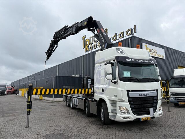 Kranwagen DAF CF 460 + HIAB HIPRO 638 E-8.--- 8X EXT. + JIB 1...