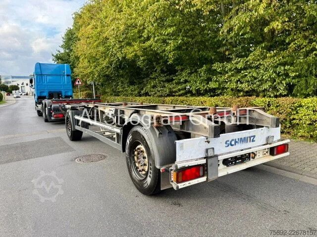 Containertransport Schmitz Cargobull AWF 18 / BDF / 2 x Achsen