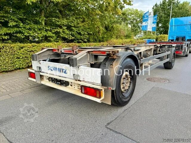 Containertransport Schmitz Cargobull AWF 18 / BDF / 2 x Achsen