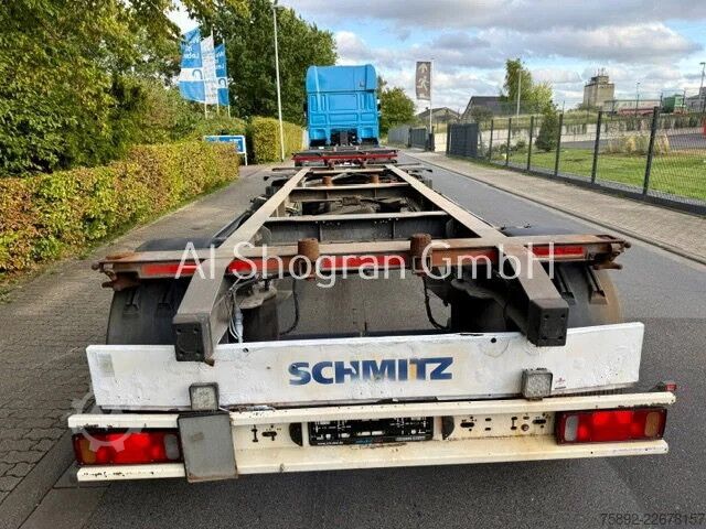 Containertransport Schmitz Cargobull AWF 18 / BDF / 2 x Achsen