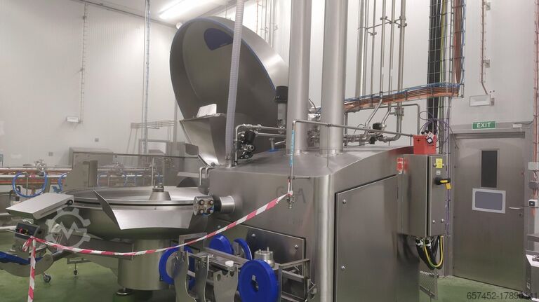 Vacuum bowl cutter GEA CutMaster V 750l