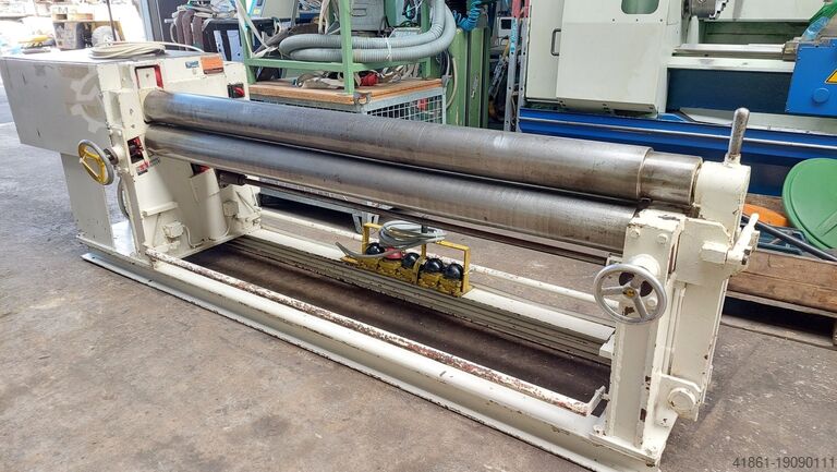 Mot.-Dreiwalzen-Rundbiegemaschine SCHÄFER SRMASY 2000 x 2.5