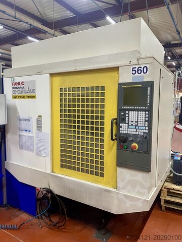 Machining centre + DDR-T divider FANUC Robodrill D21LiB5 + DDR-T