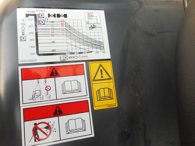 Forklift Baoli KBD30 Triplex SS  ZV 4. Kreis EURO 5