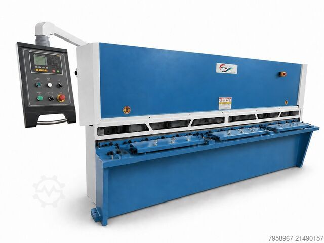 Hydraulic guillotine shear 10 × 3200 mm Metal Technics Polska MTP 10/3200 E21S