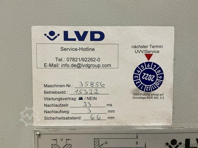 2015 LVD PPEB 320/40 CNC-Abkantpresse LVD PPEB 320/40