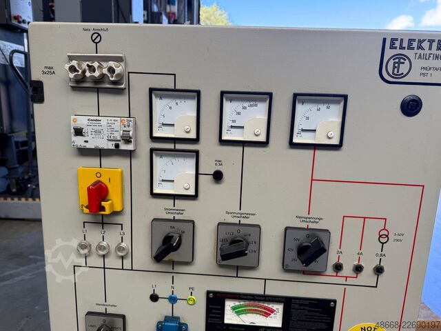 Elektro-Prüftafel Elektrotafel Elektra Tailfingen PST 1