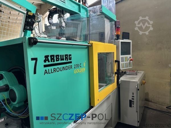 Injection molding machine Arburg 270C 400-70 e²