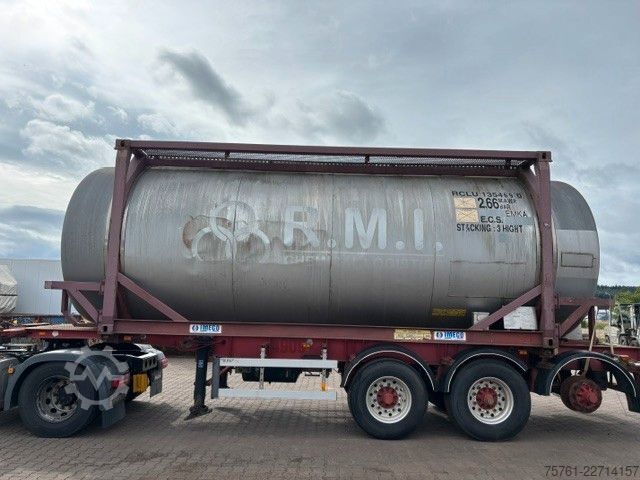 Tankauflieger  30 Fuß Container Chemietank 35 cbm