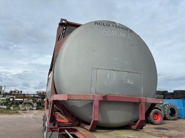 Tankauflieger  30 Fuß Container Chemietank 35 cbm