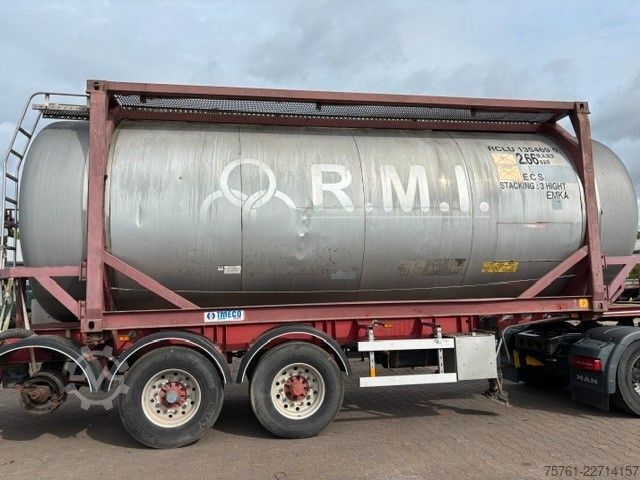 Tankauflieger  30 Fuß Container Chemietank 35 cbm