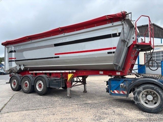Tipper semitrailer KEMPF Stahlhalbschalenmulde, SKM 35/3 SR, 37 cbm