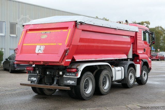 Tipper truck MAN 35.510 TGS BL 8x4, Meiller, 17m³,Schiebe-Verdeck