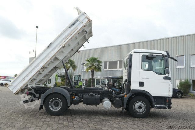 Tipper van MAN 8.180 TGL BB 4x2, Meiller, 2x AHK, 3. Sitz
