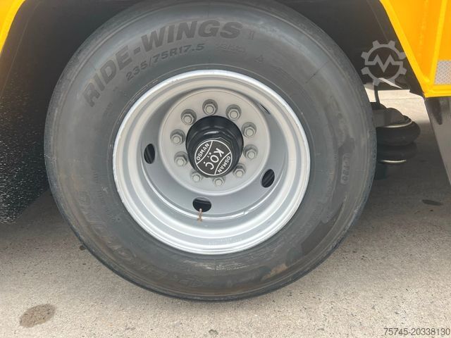 Low loader semitrailer  GVN 4GVN O4*ÜBERBREITE TAFEL*KOC*LIFT*PE