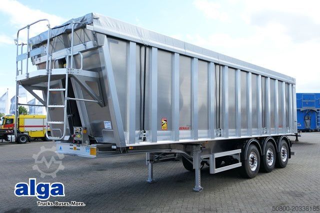 Kipper Auflieger BENALU AGRILINER 95 H2200, Alu, 52m³, Alu-Chassis, SAF