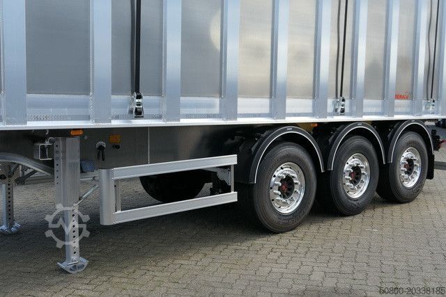 Kipper Auflieger BENALU AGRILINER 95 H2200, Alu, 52m³, Alu-Chassis, SAF