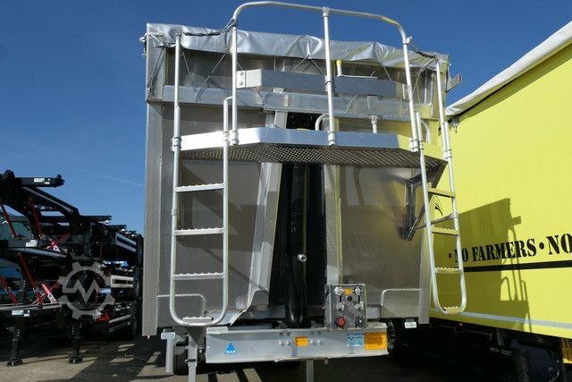 Kipper Auflieger BENALU AGRILINER 95 H2200, Alu, 52m³, Alu-Chassis, SAF