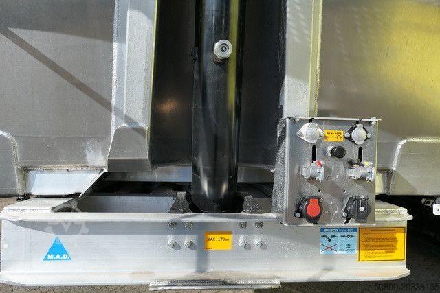 Kipper Auflieger BENALU AGRILINER 95 H2200, Alu, 52m³, Alu-Chassis, SAF