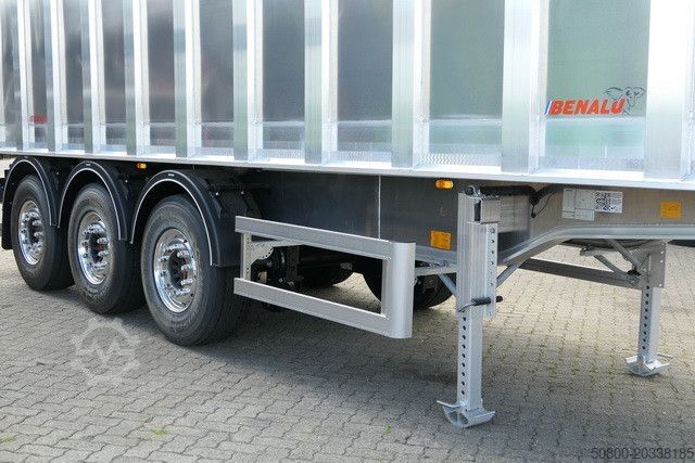 Kipper Auflieger BENALU AGRILINER 95 H2200, Alu, 52m³, Alu-Chassis, SAF