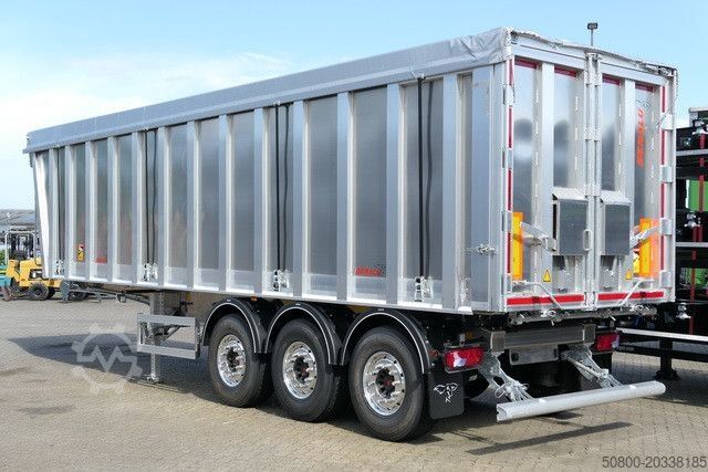 Kipper Auflieger BENALU AGRILINER 95 H2200, Alu, 52m³, Alu-Chassis, SAF