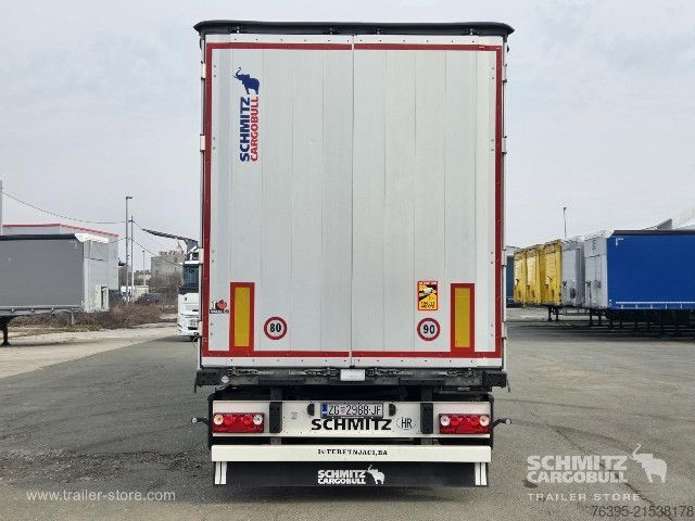 Auflieger mit Pritsche & Plane Schmitz Cargobull Semitrailer Curtainsider Standard