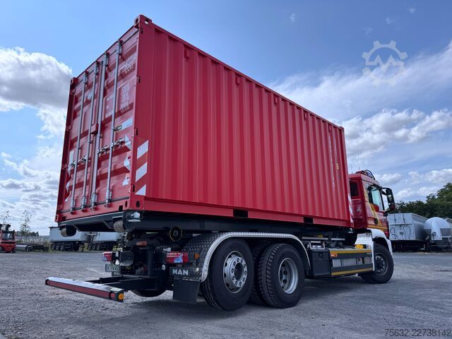 20" Seecontainer& 1x Abrollrahmen Kombi Hitta HAR60 Abrollcontainer
