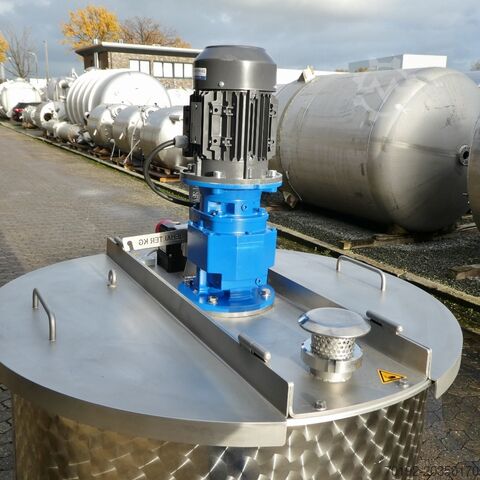 Werksneuer 550 Liter Rührwerksbehälter mit Becherrührwerk (Typ SDE)  14181