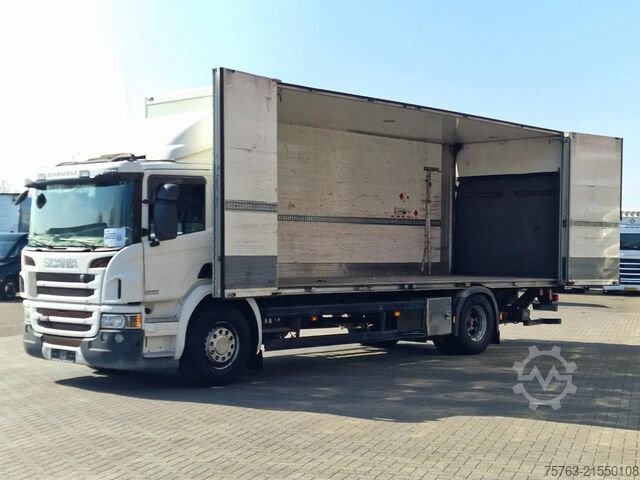 Suitcase Scania P280 4x2 - Box with sidedoors - Loadlift - Full...