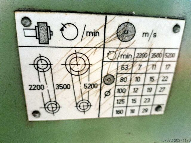 Schleifmaschine J. Jungers/WMW/Rausch L20/Gratomat 300 L