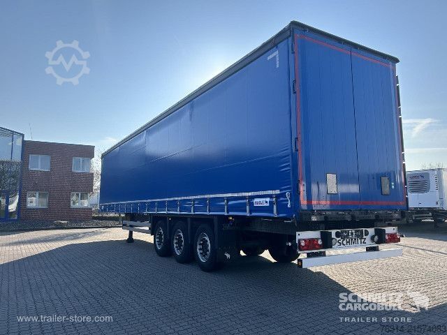 Auflieger mit Pritsche & Plane Schmitz Cargobull Curtainsider Standard