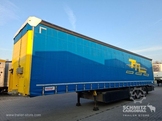 Auflieger mit Pritsche & Plane Schmitz Cargobull Curtainsider Standard