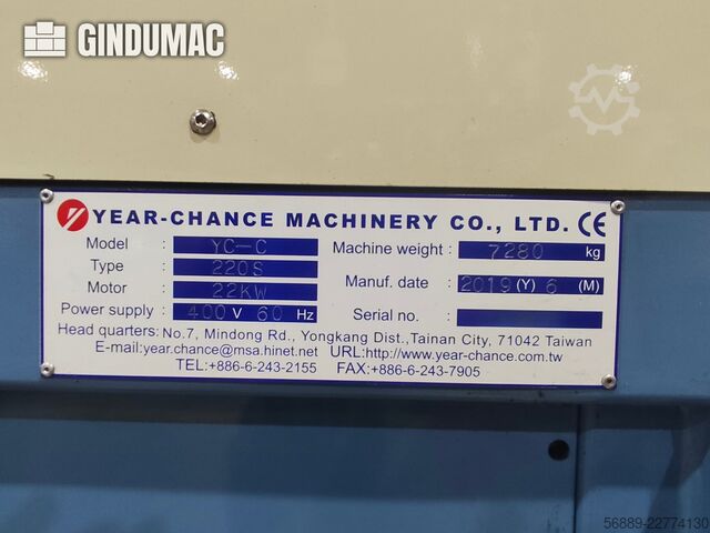 YEAR-CHANCE YC-C 220S YEAR-CHANCE YC-C 220S