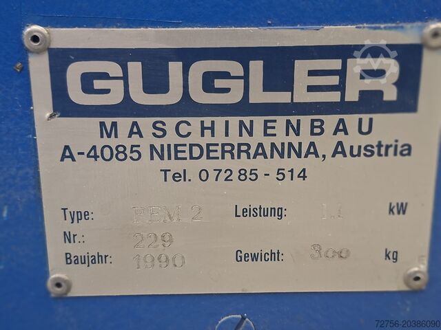Profileinrollmaschine Gugler PEM 2