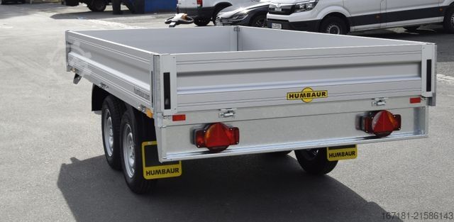 Open trailer HUMBAUR HT 203116 - Tandemanhänger