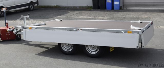 Open trailer HUMBAUR HT 203116 - Tandemanhänger