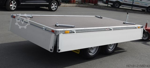 Open trailer HUMBAUR HT 203116 - Tandemanhänger