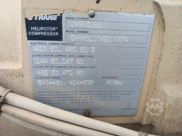 Trane helirotor compressor 57kw Trane CHHP0L1TKE0N057A 57kw