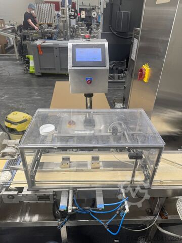 Foil wrapping machine Sunpack nicotine pouches packing line