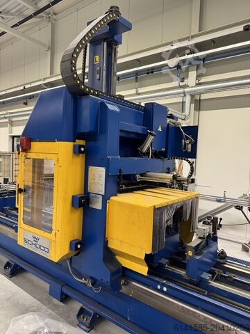 Profilbearbeitungsmaschine – 5-Achs CNC Schuco Bielefeld PBS profielbewerkingsmachine – 5-assig C
