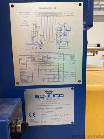 Profilbearbeitungsmaschine – 5-Achs CNC Schuco Bielefeld PBS profielbewerkingsmachine – 5-assig C