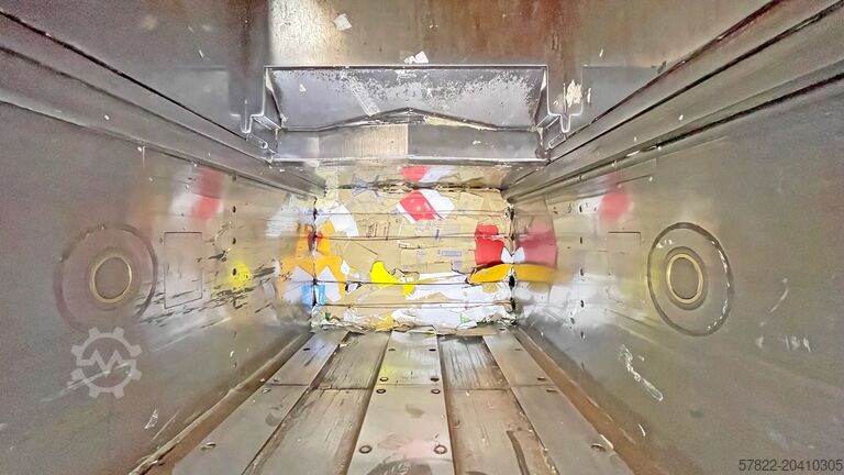 Komplette Ballenpresse 88 t mit Förderband u. Drahtstationen HSM GmbH + Co. KG VK 8818 FU