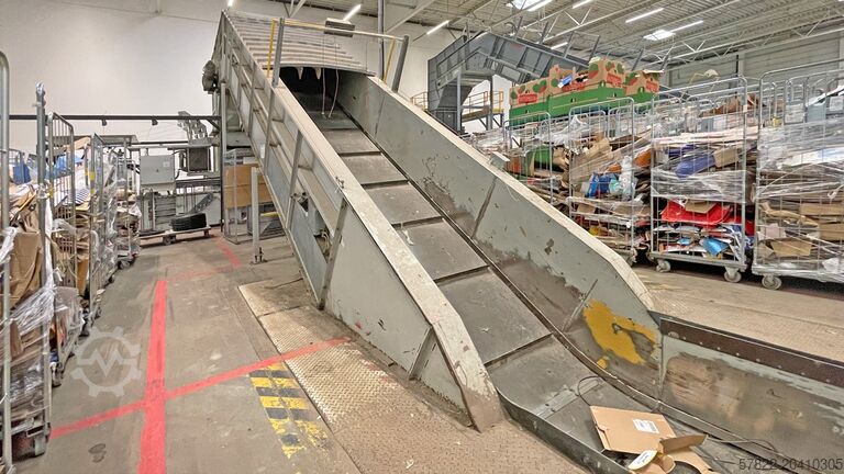 Komplette Ballenpresse 88 t mit Förderband u. Drahtstationen HSM GmbH + Co. KG VK 8818 FU