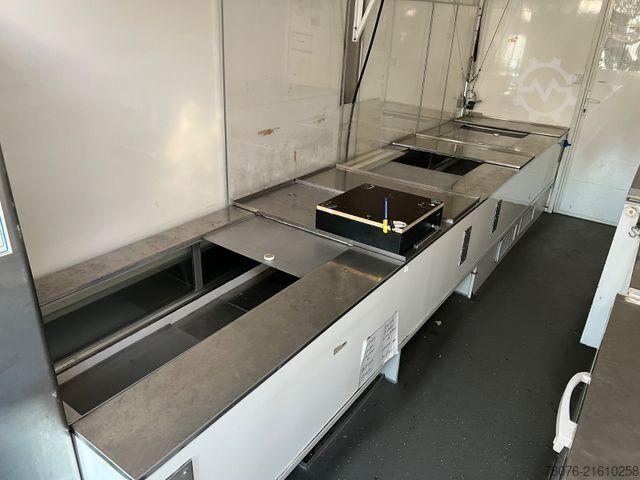 Sonderausbau-Transporter IVECO 70C17 Fleisch Theke Solar Heizung Kühler Kamera